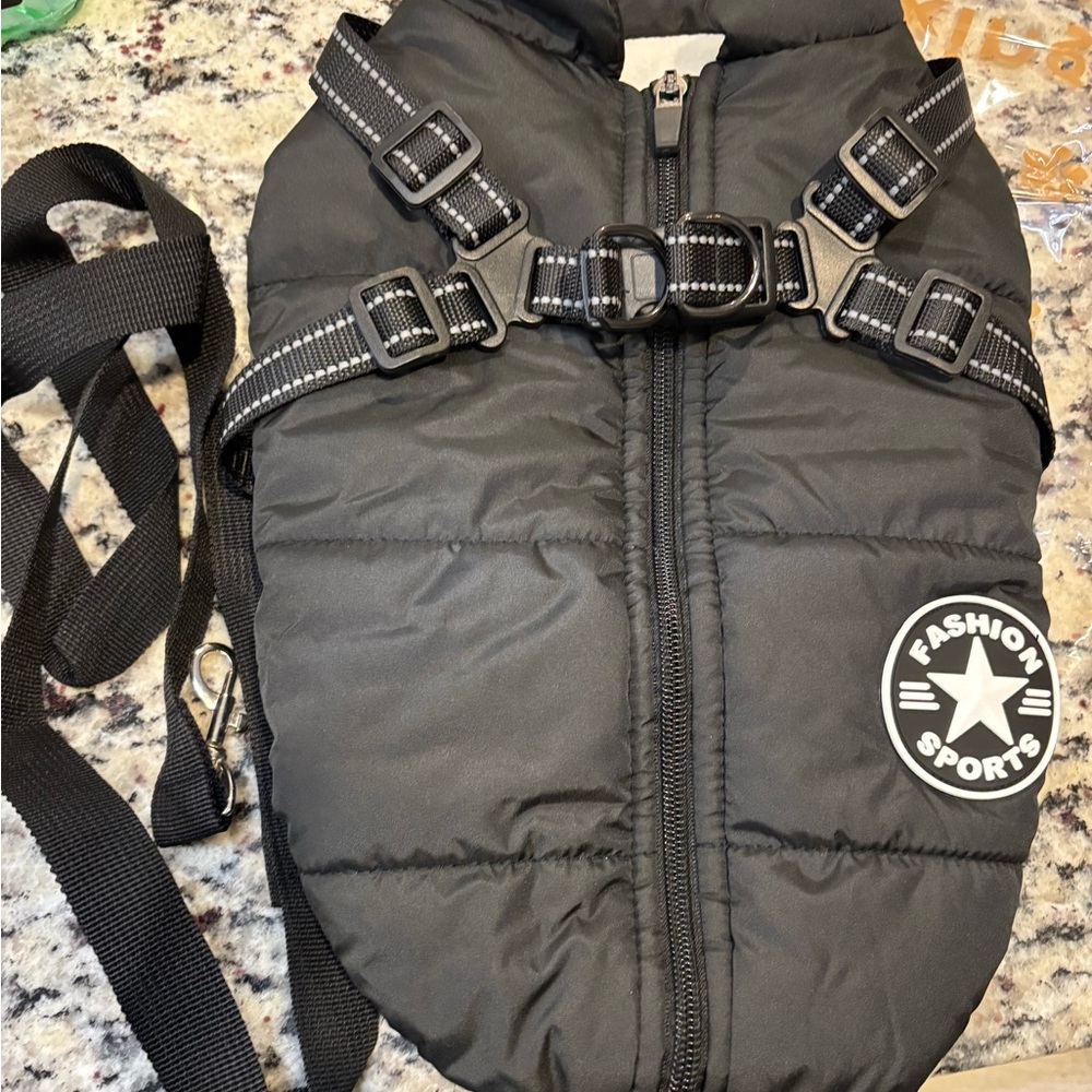 Brand new dog fleece jacket size XL